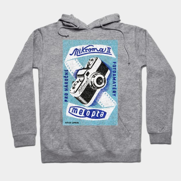 Meopta Mikroma II advertisement Hoodie by Hashtagified